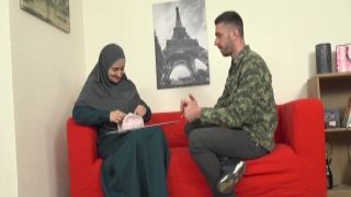 Muslim milf pays for service with her body